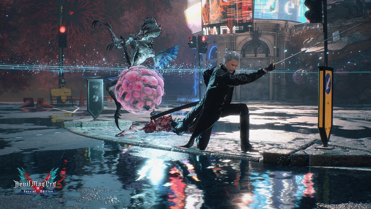 Devil May Cry 5 лагает