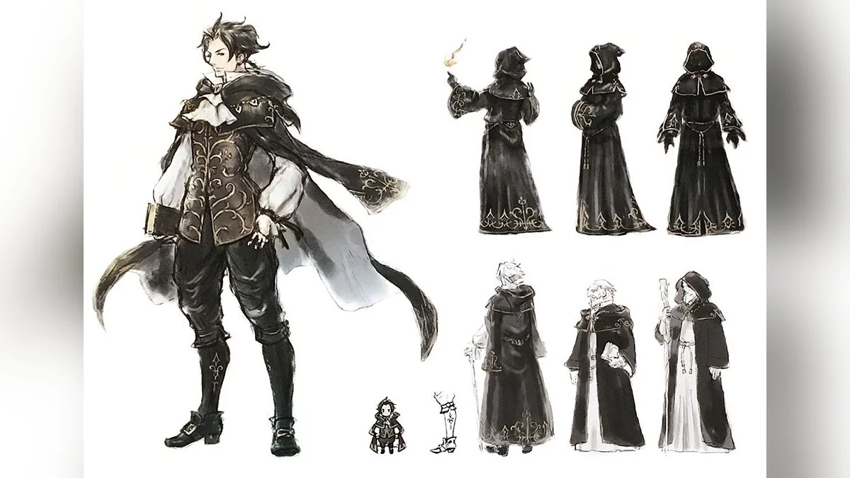 Арт из Octopath Traveler / Картинка 12