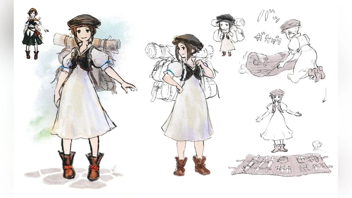Арт из Octopath Traveler / Картинка 14
