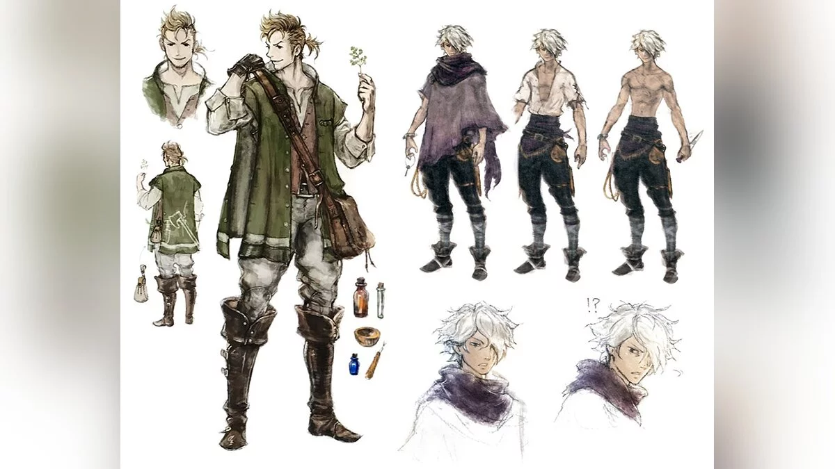Арт из Octopath Traveler / Картинка 25