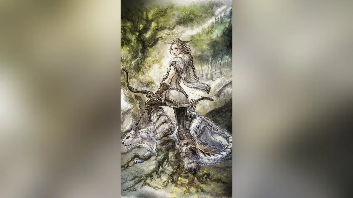 Арт из Octopath Traveler / Картинка 30
