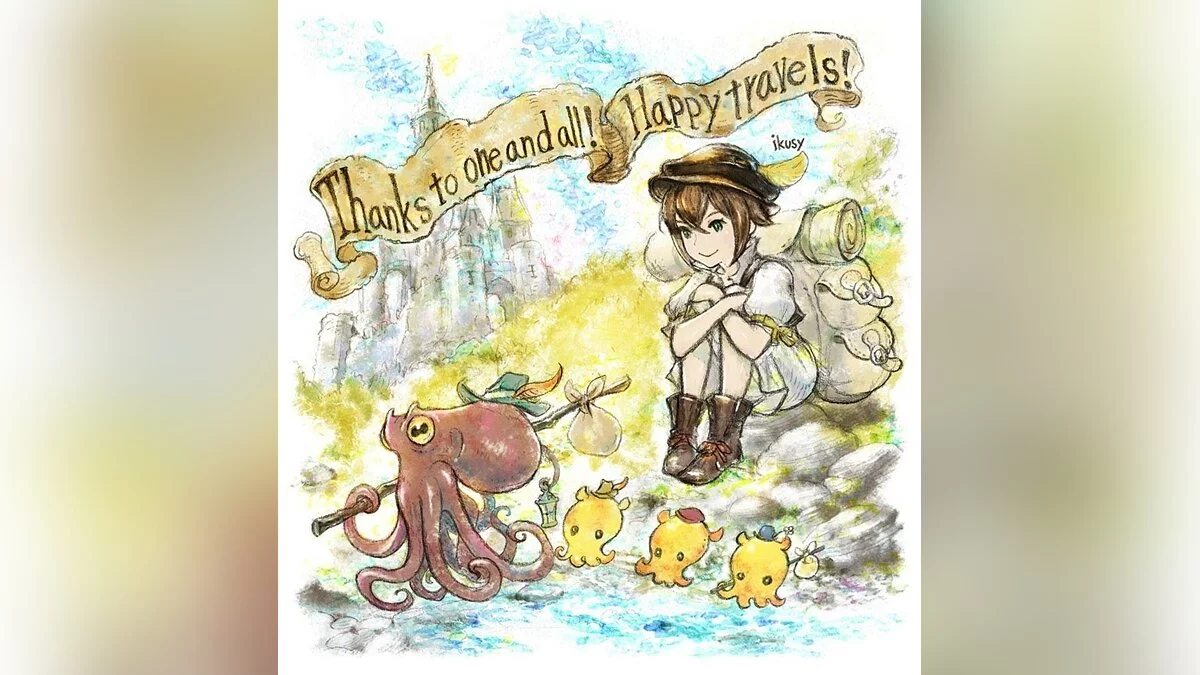 Арт из Octopath Traveler / Картинка 74