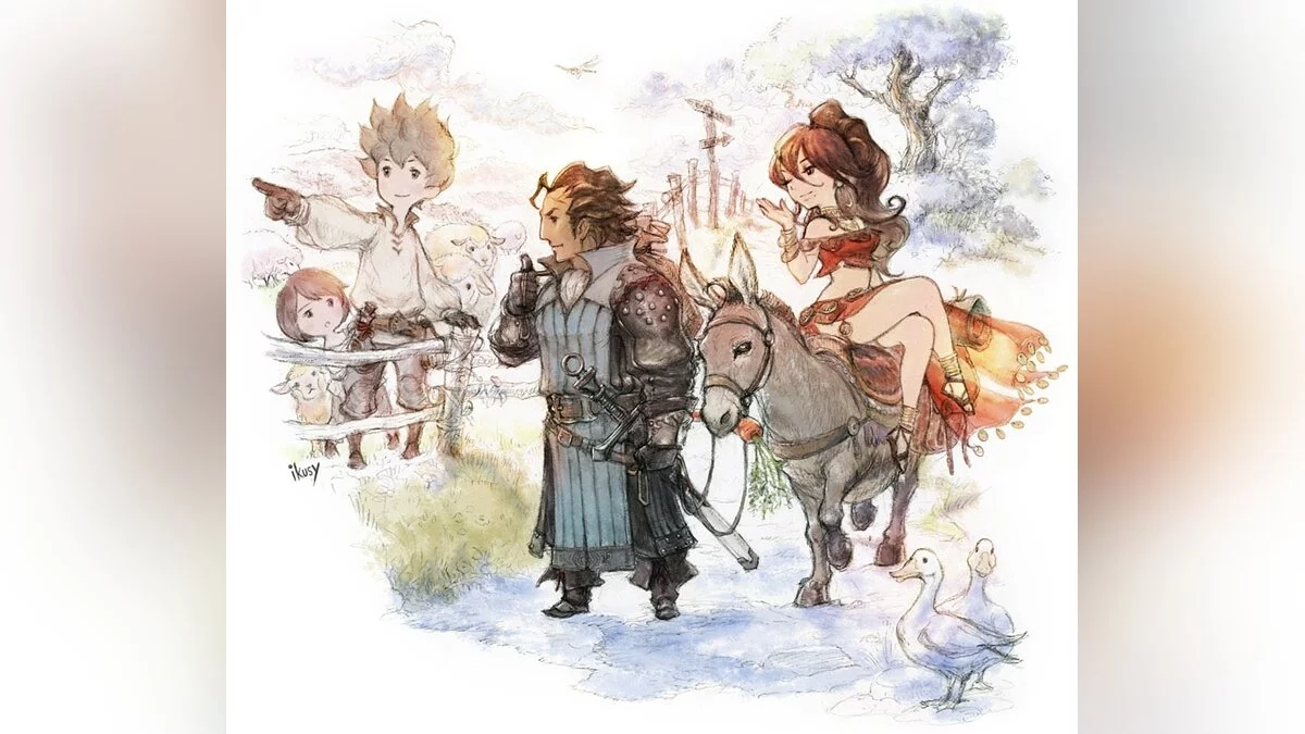 Арт из Octopath Traveler / Картинка 77