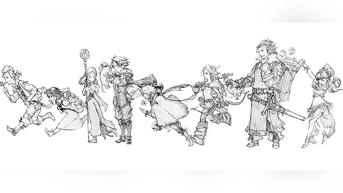 Арт из Octopath Traveler / Картинка 102
