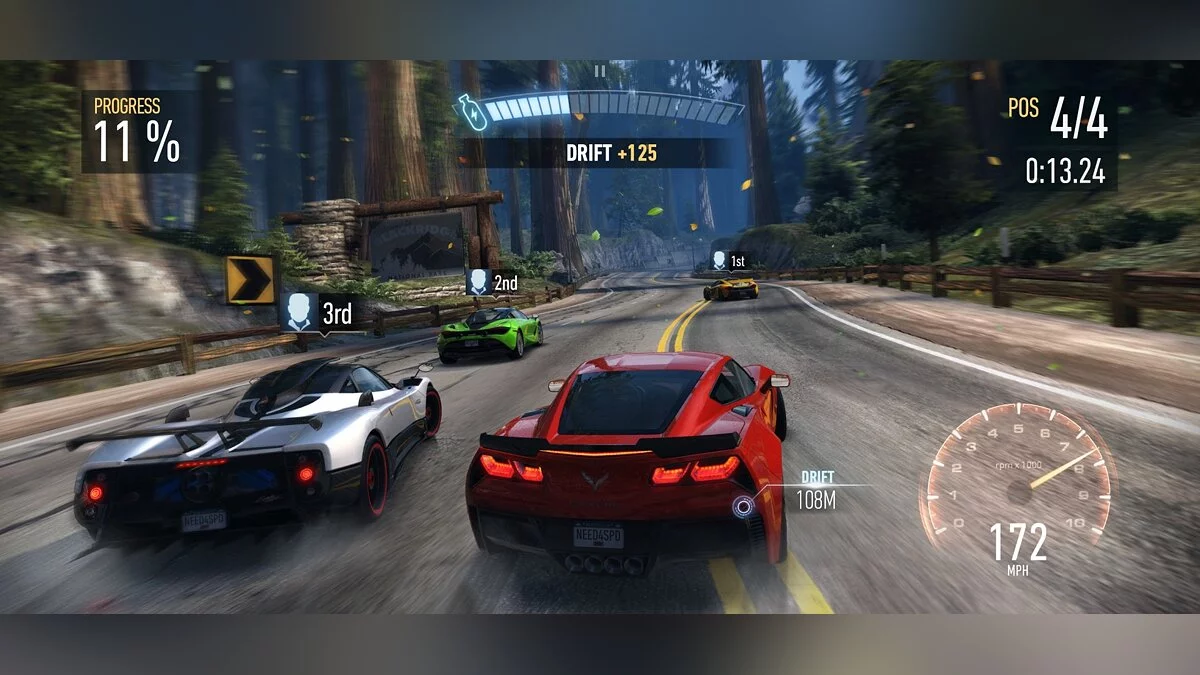 Скриншоты из Need for Speed: No Limits
