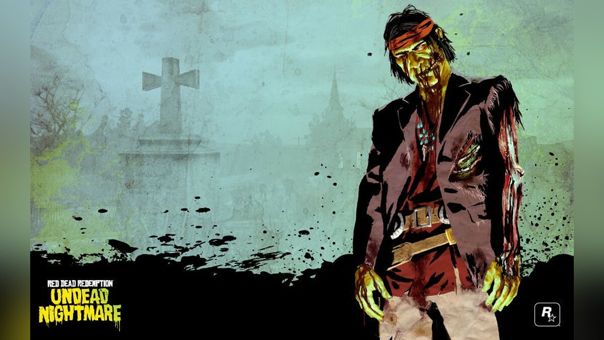 Арт Red Dead Redemption: Undead Nightmare - всего 9 артов из игры