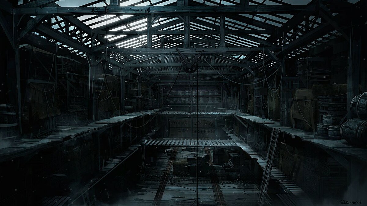 Abandoned Warehouse локация из игры