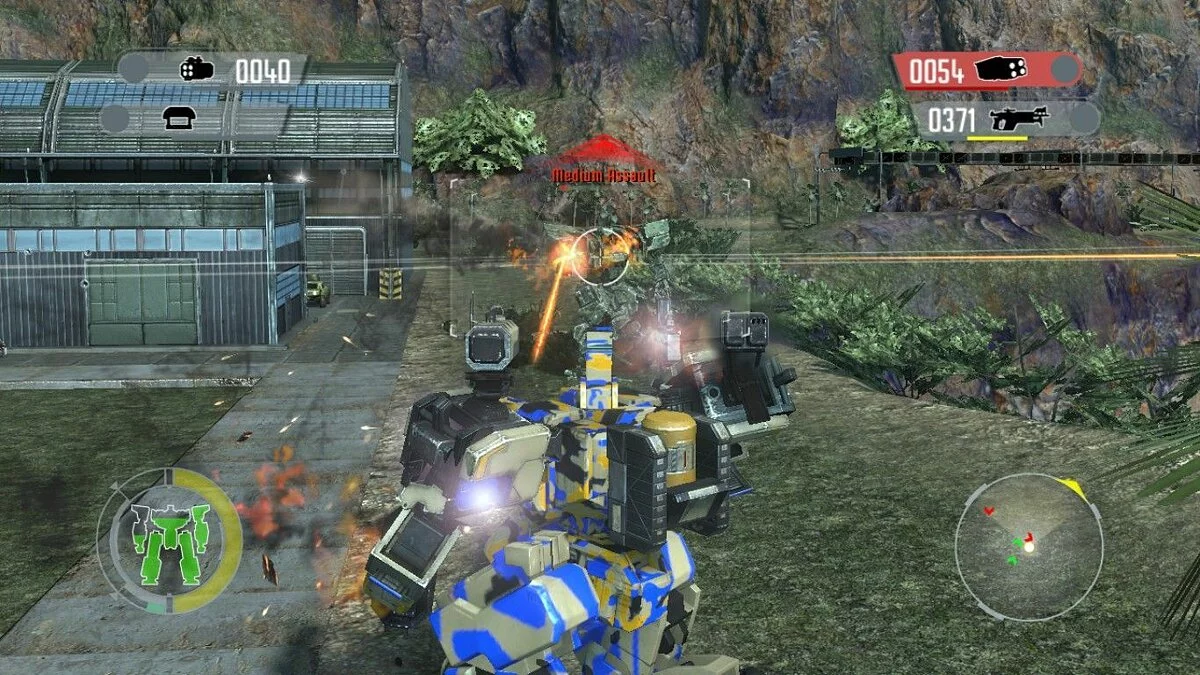 Скриншоты из Front Mission Evolved / Картинка 5