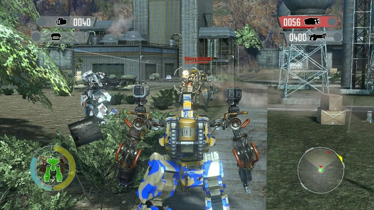 Скриншоты из Front Mission Evolved / Картинка 6