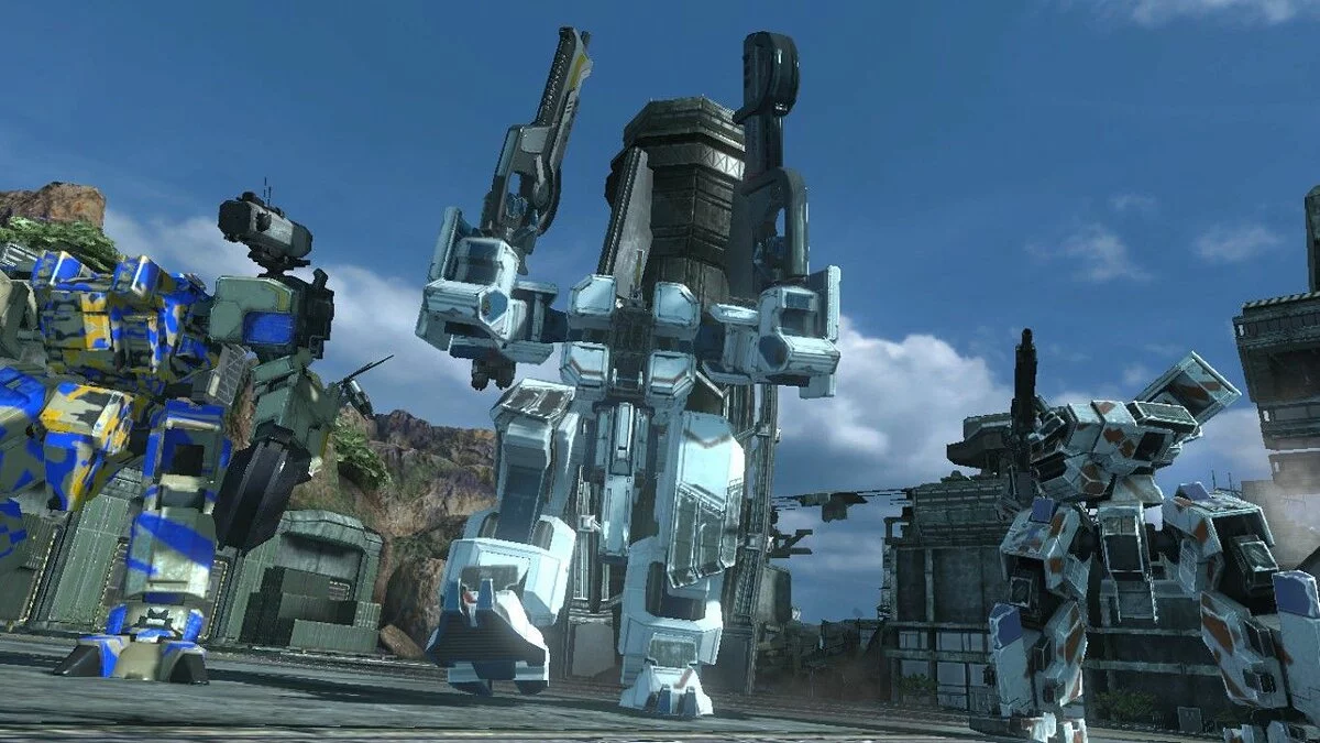 Скриншоты из Front Mission Evolved / Картинка 19