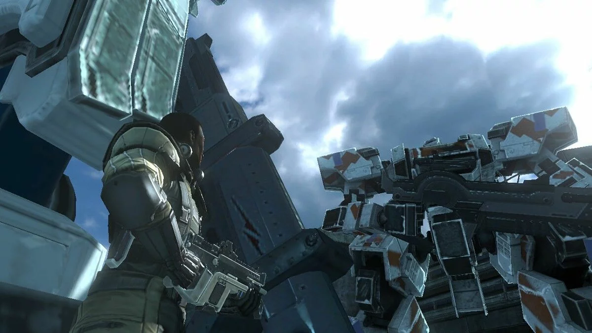 Скриншоты из Front Mission Evolved / Картинка 20