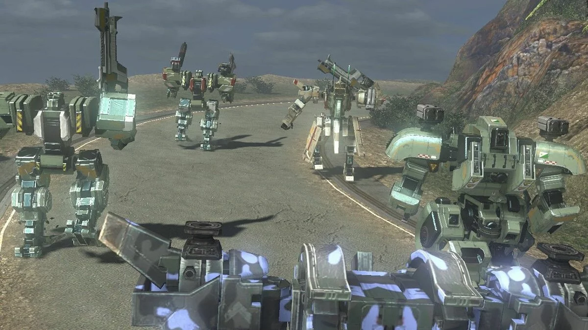 Скриншоты из Front Mission Evolved / Картинка 34