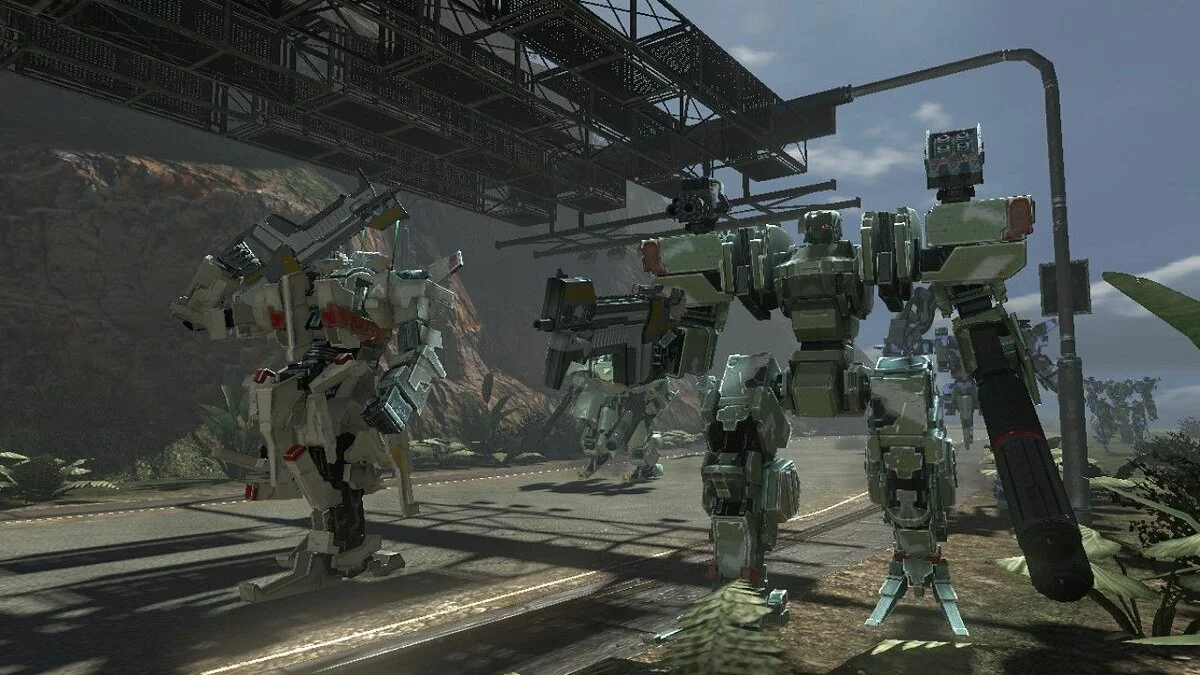 Скриншоты из Front Mission Evolved / Картинка 35