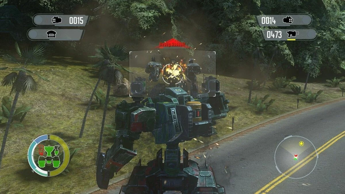 Скриншоты из Front Mission Evolved / Картинка 46