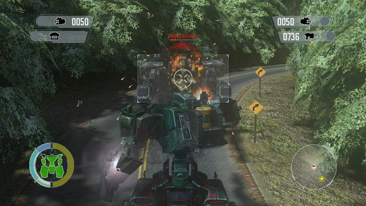 Скриншоты из Front Mission Evolved / Картинка 49