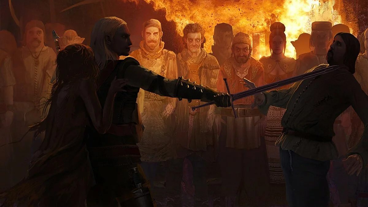 Арт из The Witcher
