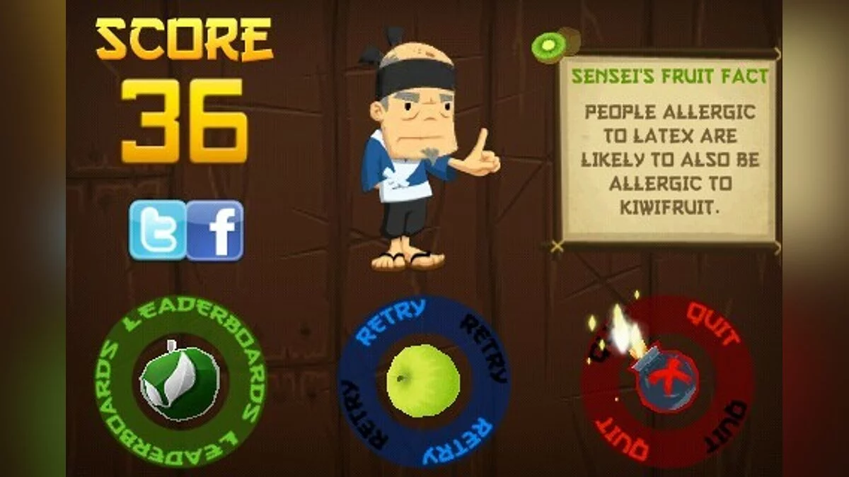 Скриншоты из Fruit Ninja