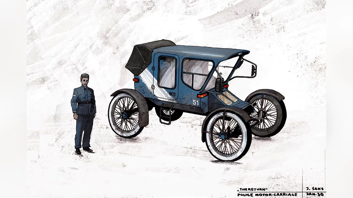 Арт из Disco Elysium / Картинка 49