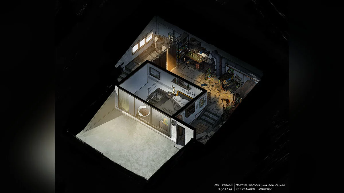 Арт из Disco Elysium / Картинка 74