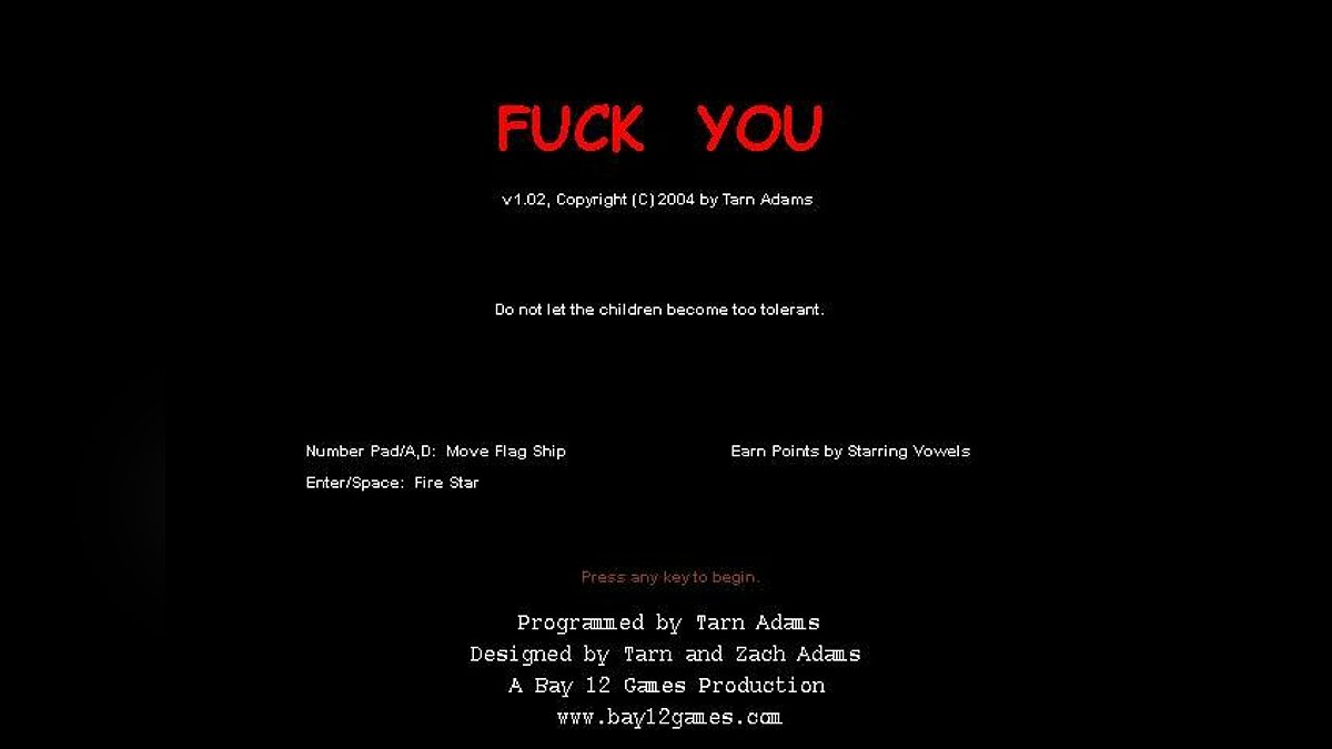 Fuck You - что это за игра, трейлер, системные требования, отзывы и оценки,  цены и скидки, гайды и прохождение, похожие игры