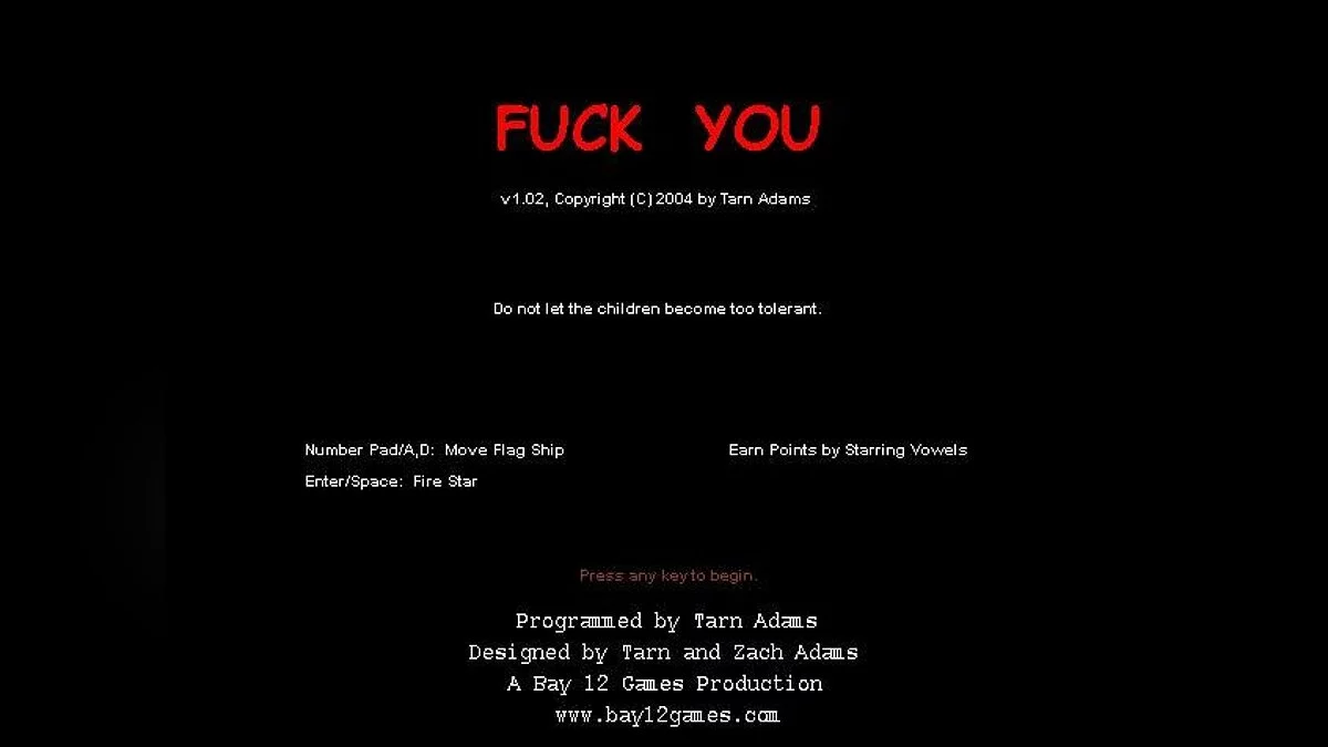 Скриншоты из Fuck You