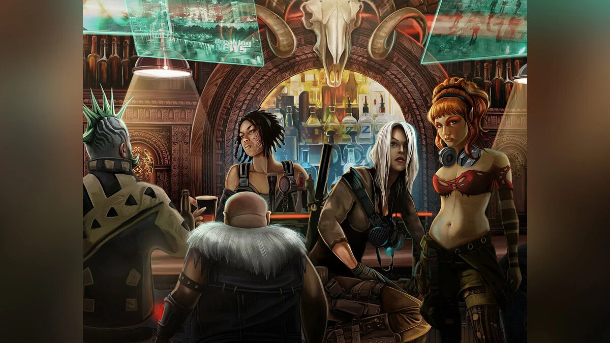 Арт из Shadowrun Returns