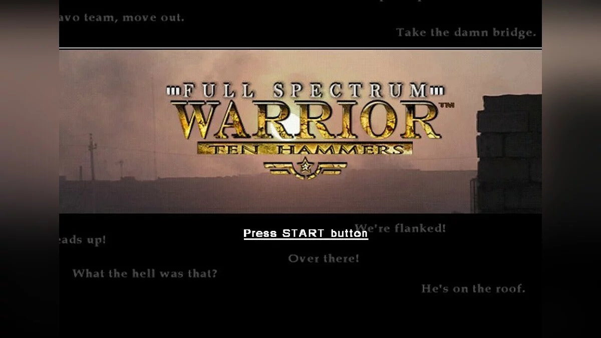 Скриншоты из Full Spectrum Warrior: Ten Hammers