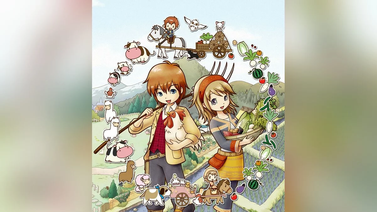 Арт из Harvest Moon: The Tale of Two Towns
