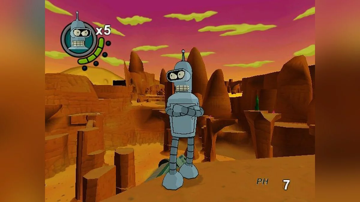 Скриншоты из Futurama
