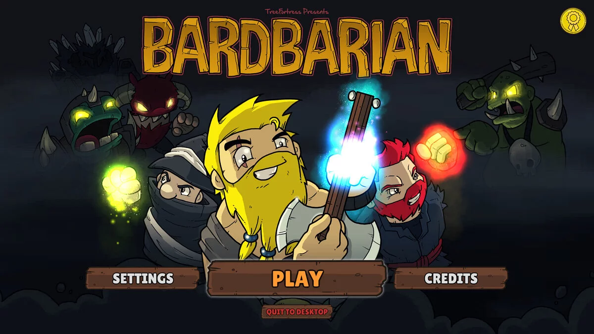 Скриншоты из Bardbarian