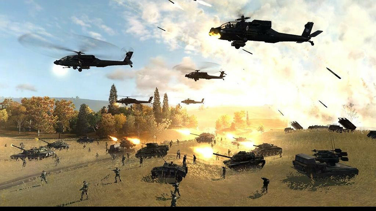 В World in Conflict: Gold Edition нет звука