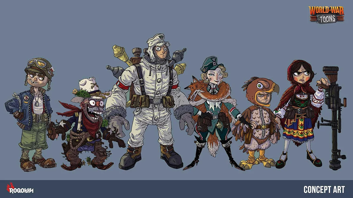 Арт из World War Toons