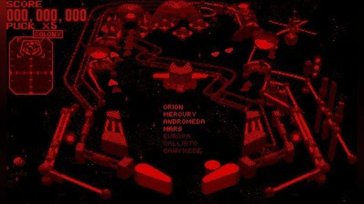 Скриншоты из Galactic Pinball