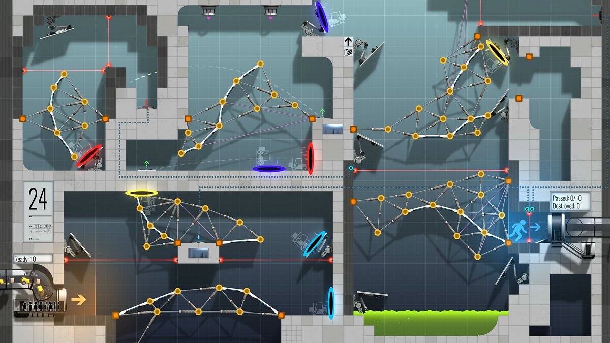 Bridge Constructor Portal - что это за игра, трейлер, системные требования,  отзывы и оценки, цены и скидки, гайды и прохождение, похожие игры