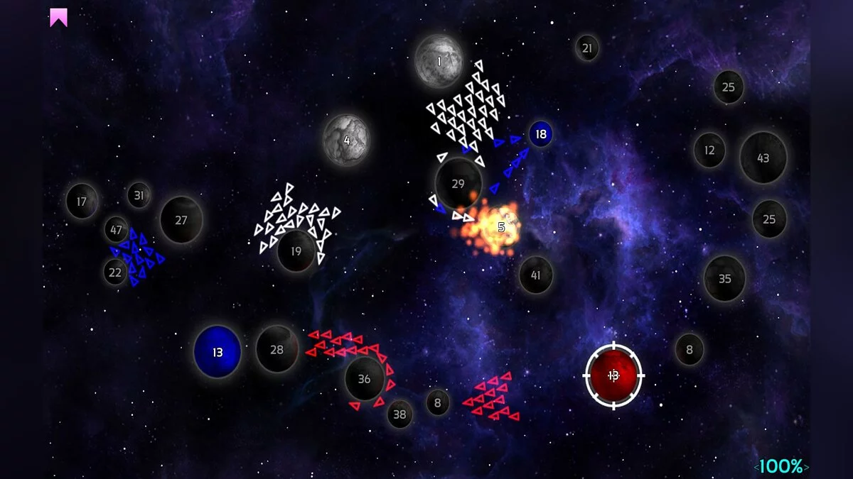 Скриншоты из Galcon Fusion