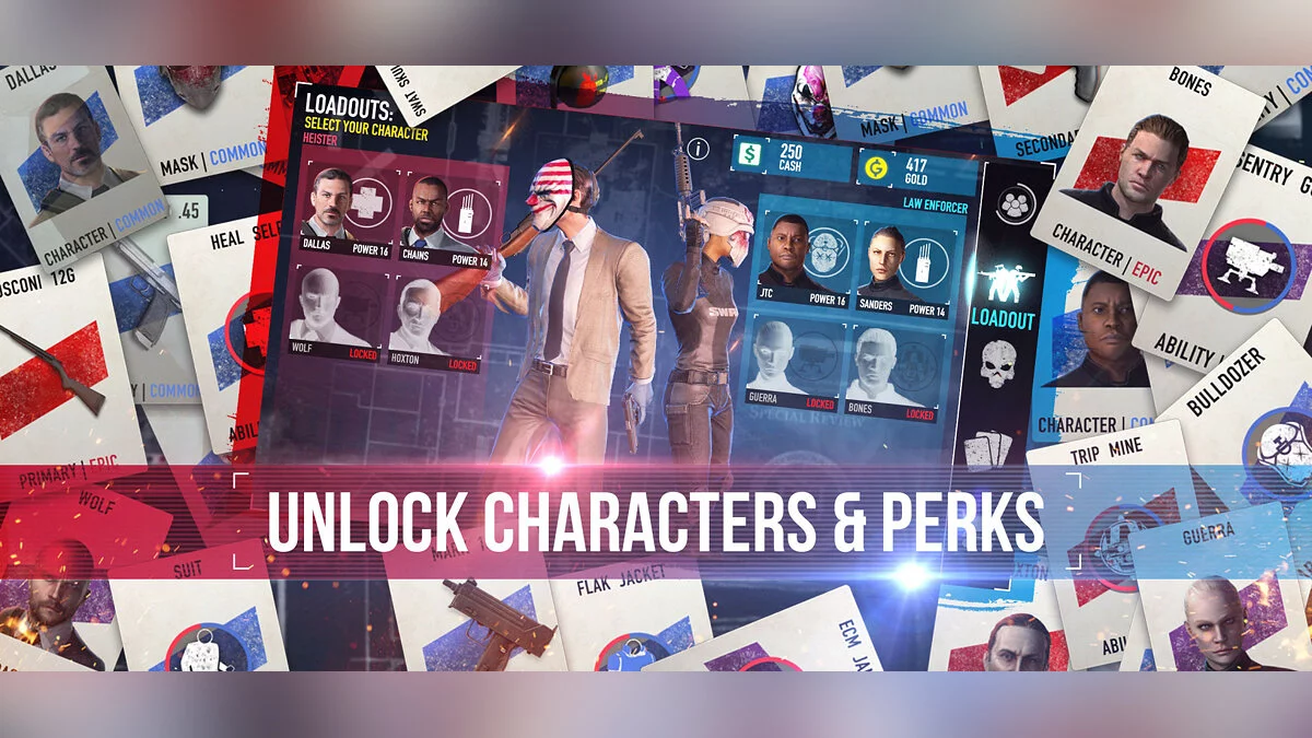 Скриншоты из PAYDAY: Crime War