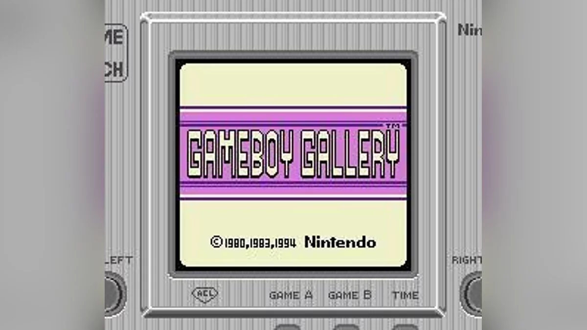 Скриншоты из Game Boy Gallery