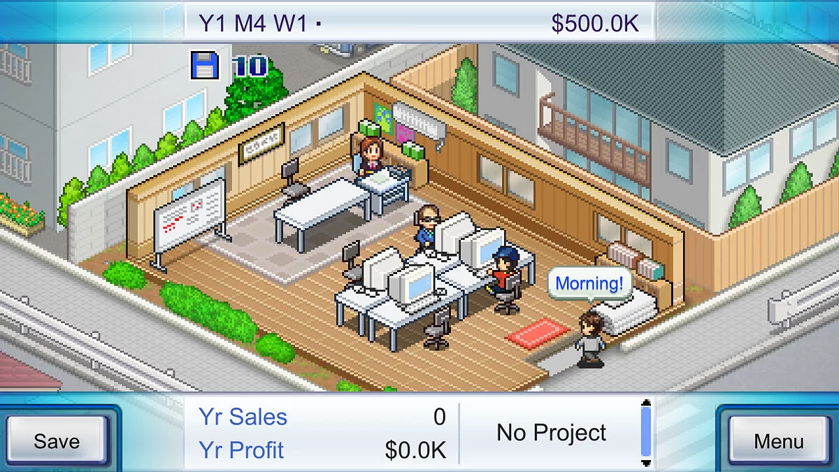 Скриншоты из Game Dev Story