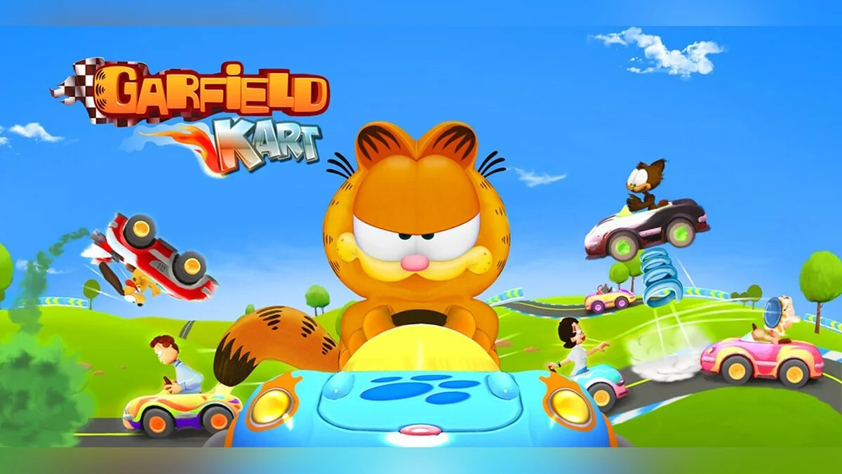 Арт из Garfield Kart