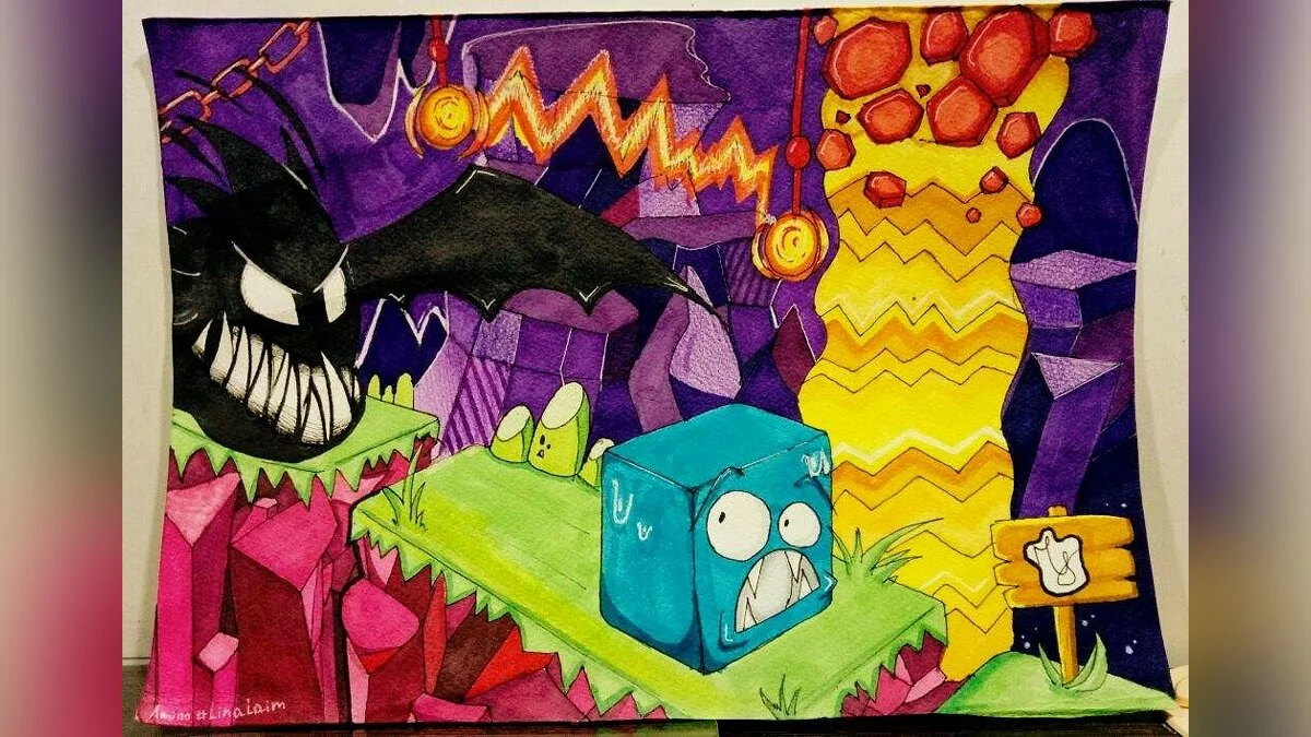 Арт из Geometry Dash / Картинка 1