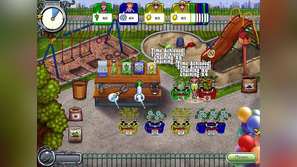 Скриншоты из Garden Dash