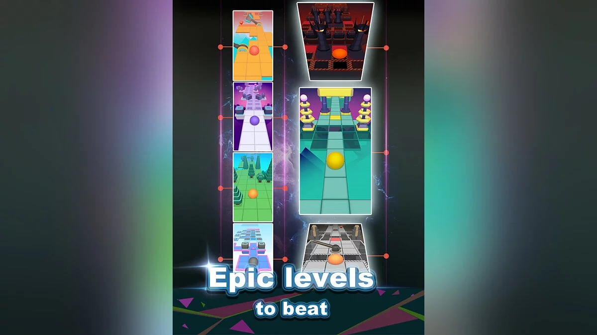 Скриншоты из Rolling Sky