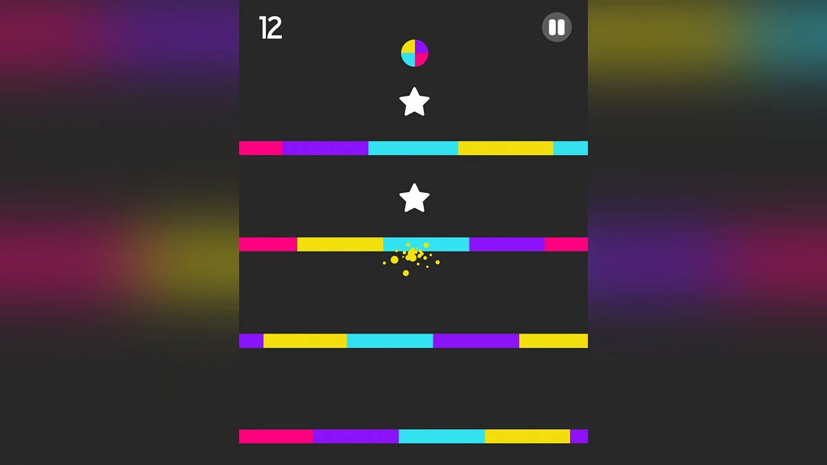 Скриншоты из Color Switch