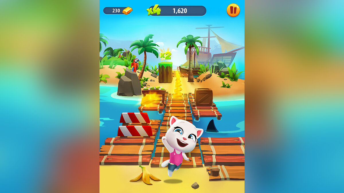 Скриншоты Talking Tom Gold Run - всего 5 картинок из игры