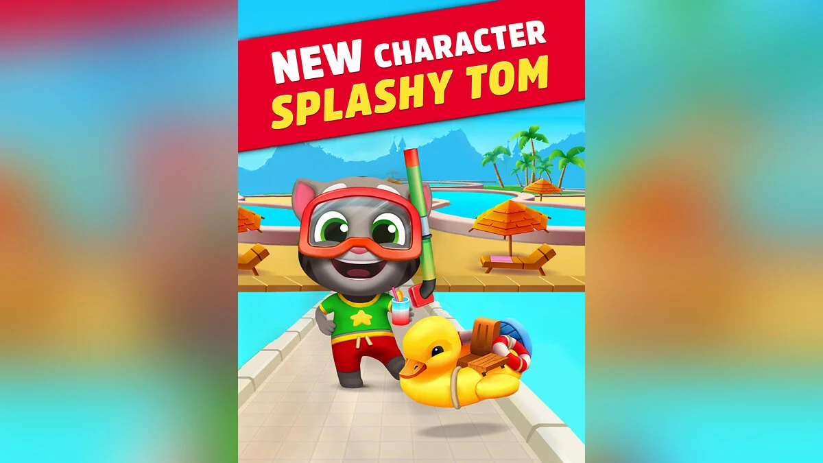 Скриншоты из Talking Tom Gold Run