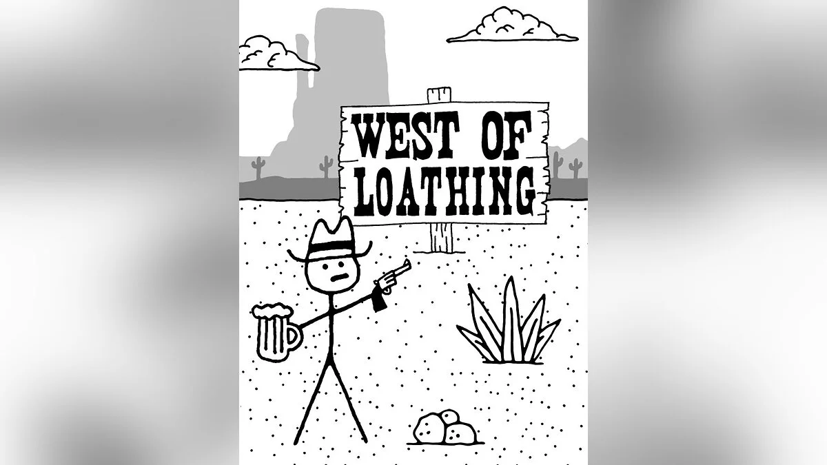 Арт из West of Loathing