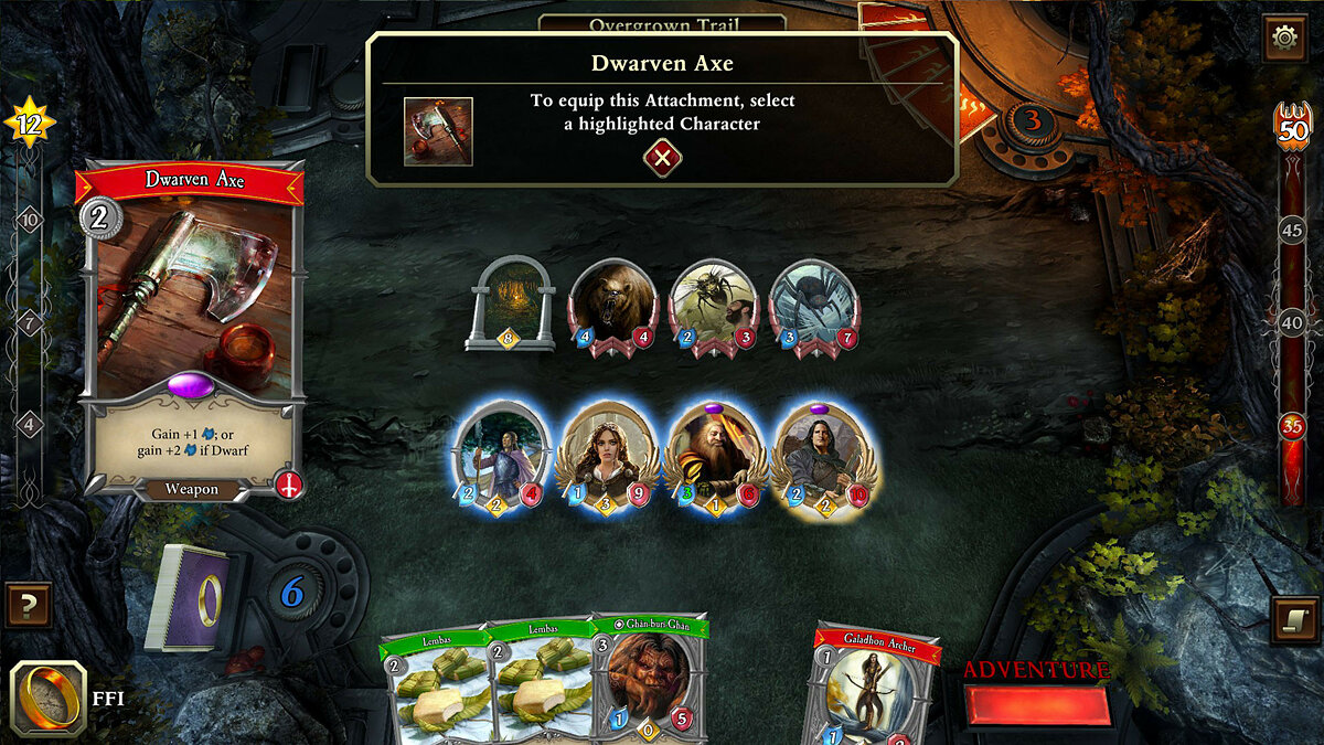 The Lord of the Rings: Adventure Card Game тормозит. Низкий FPS