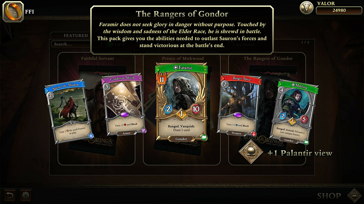 The Lord of the Rings: Adventure Card Game зависает