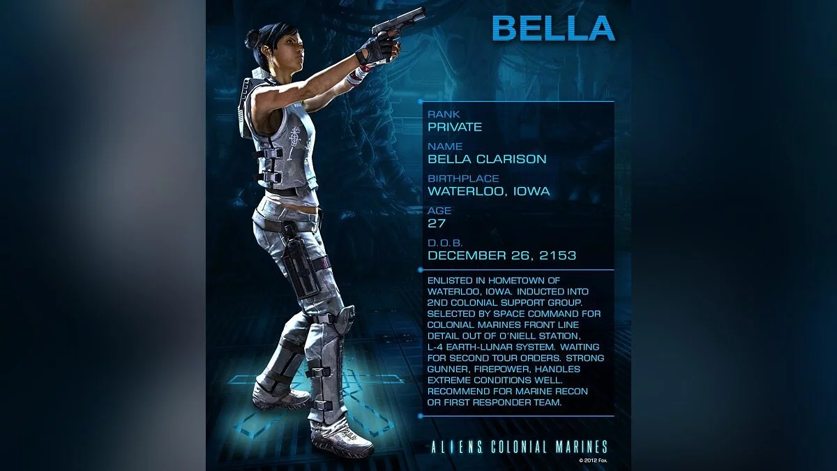 Девушки из Aliens: Colonial Marines / Картинка 1