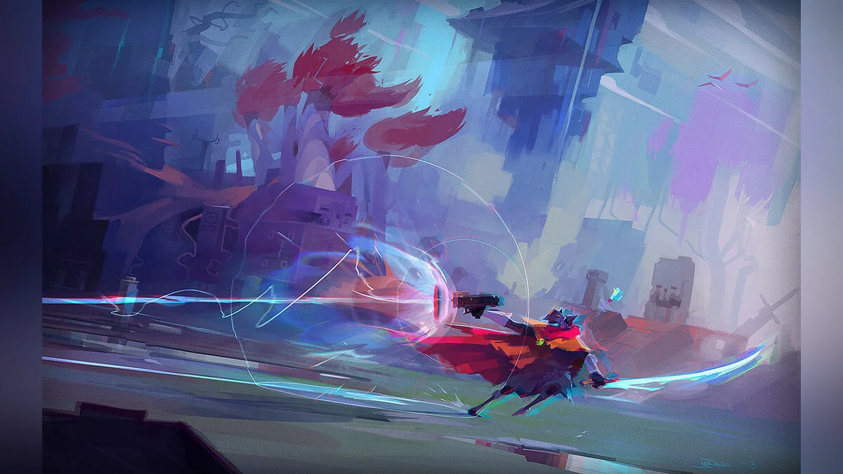 Арт из Hyper Light Drifter